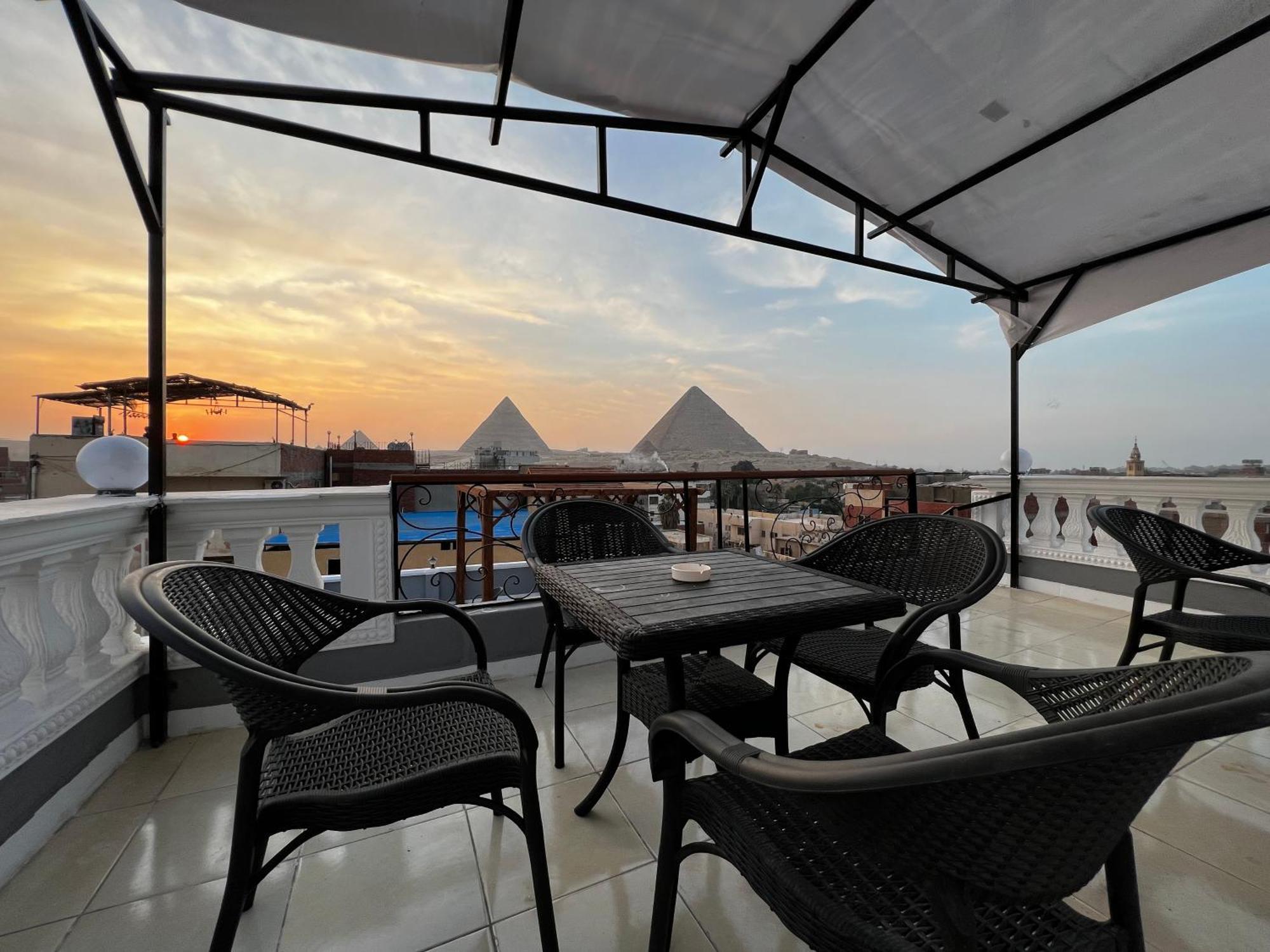 Pyramids Gate Hotel Kafret el-Gabal Buitenkant foto