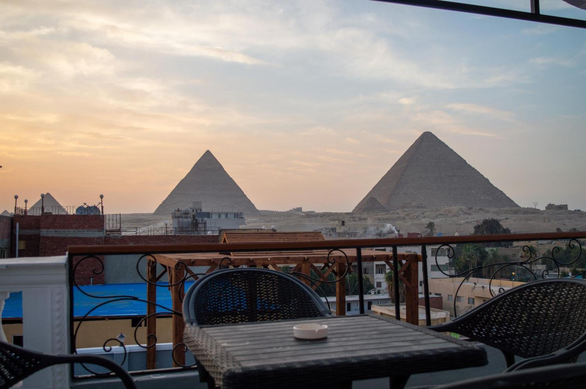 Pyramids Gate Hotel Kafret el-Gabal Buitenkant foto
