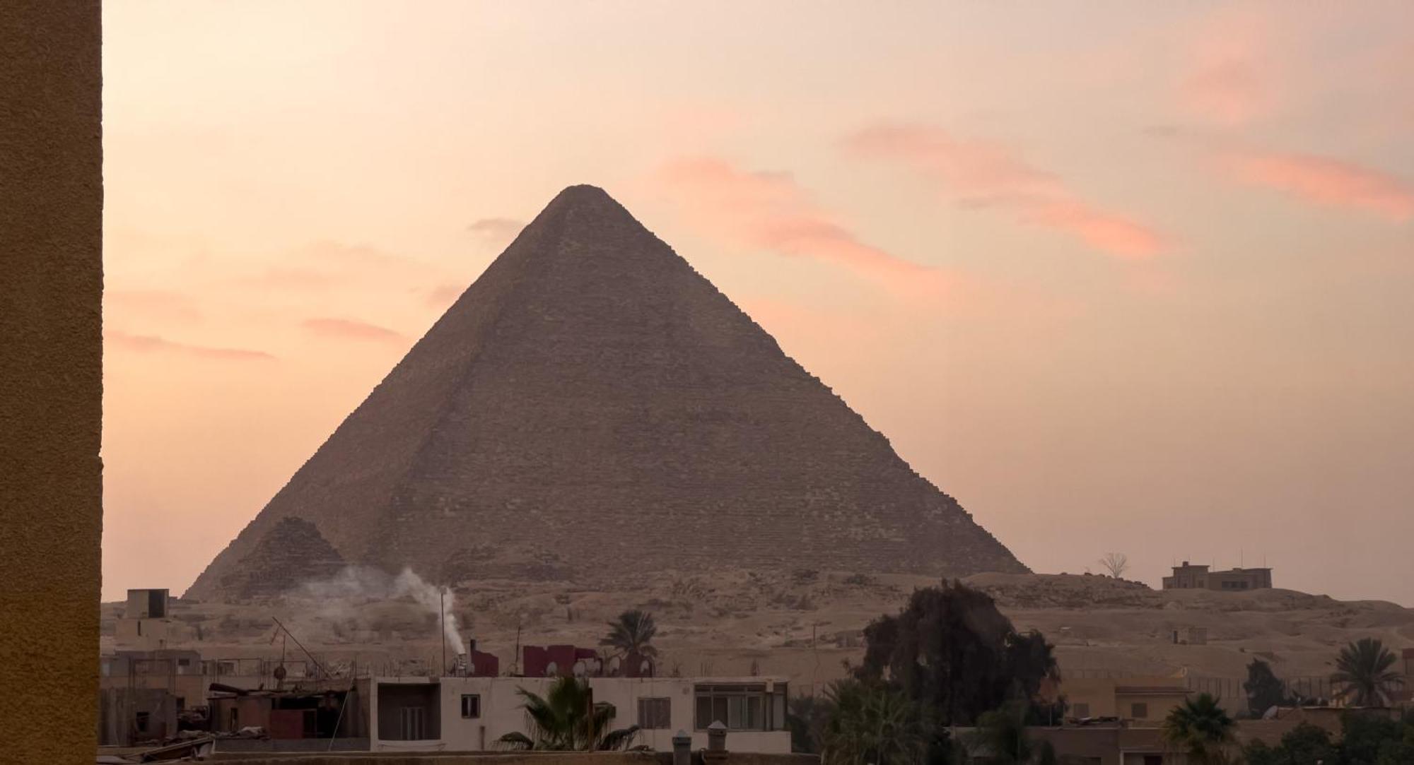 Pyramids Gate Hotel Kafret el-Gabal Buitenkant foto