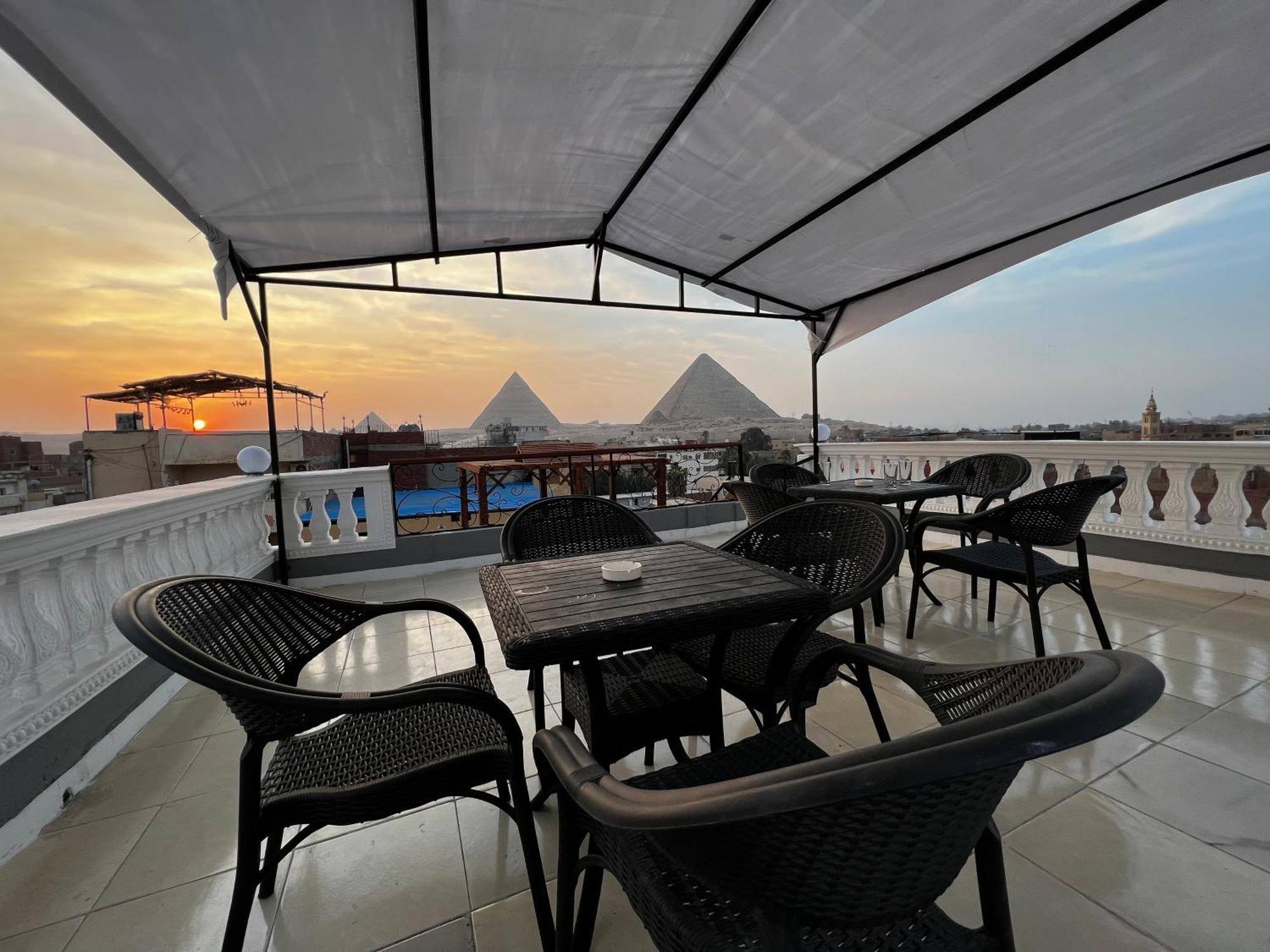 Pyramids Gate Hotel Kafret el-Gabal Buitenkant foto