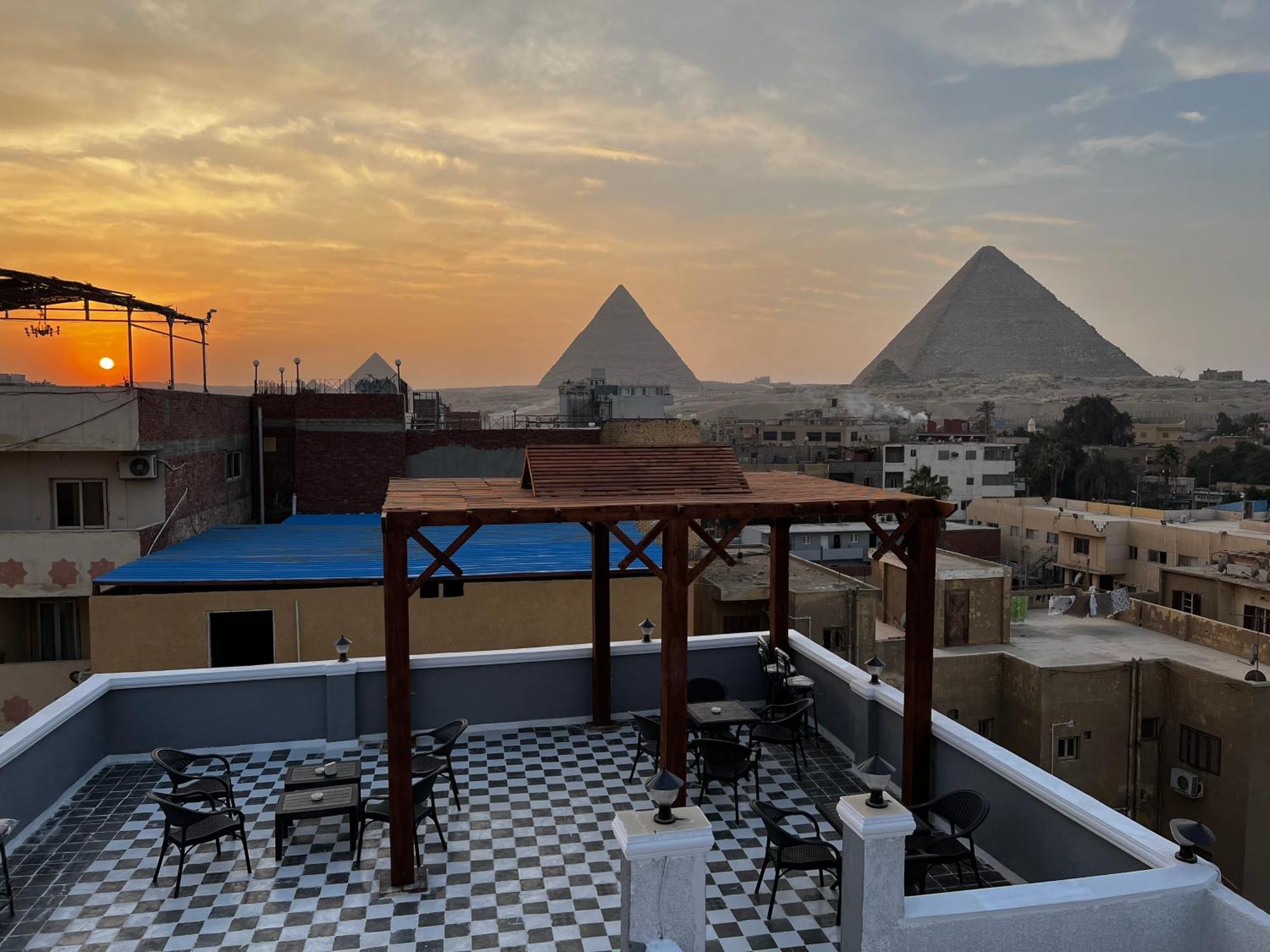 Pyramids Gate Hotel Kafret el-Gabal Buitenkant foto
