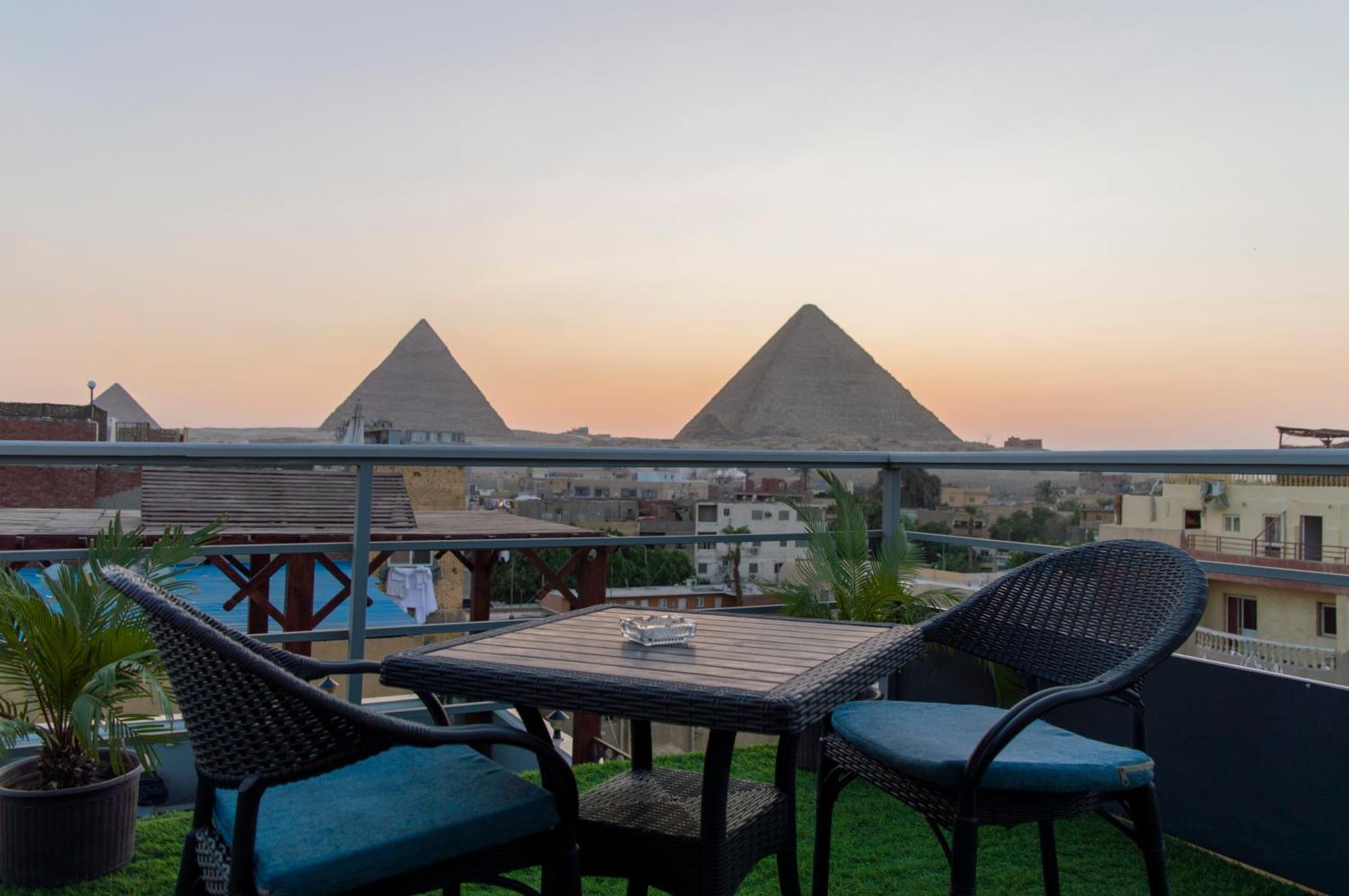 Pyramids Gate Hotel Kafret el-Gabal Buitenkant foto