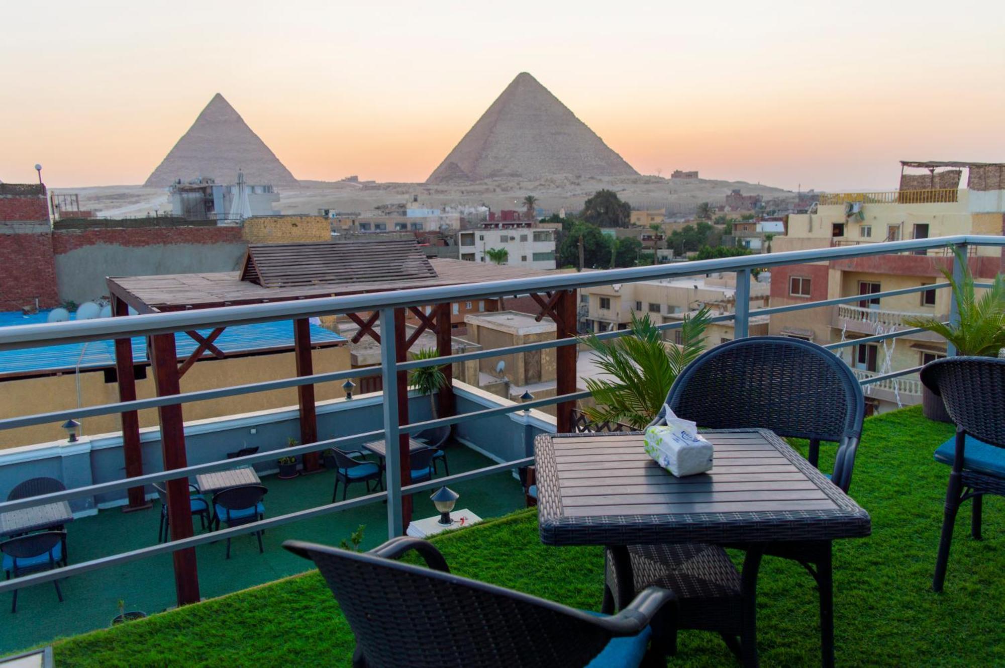 Pyramids Gate Hotel Kafret el-Gabal Buitenkant foto