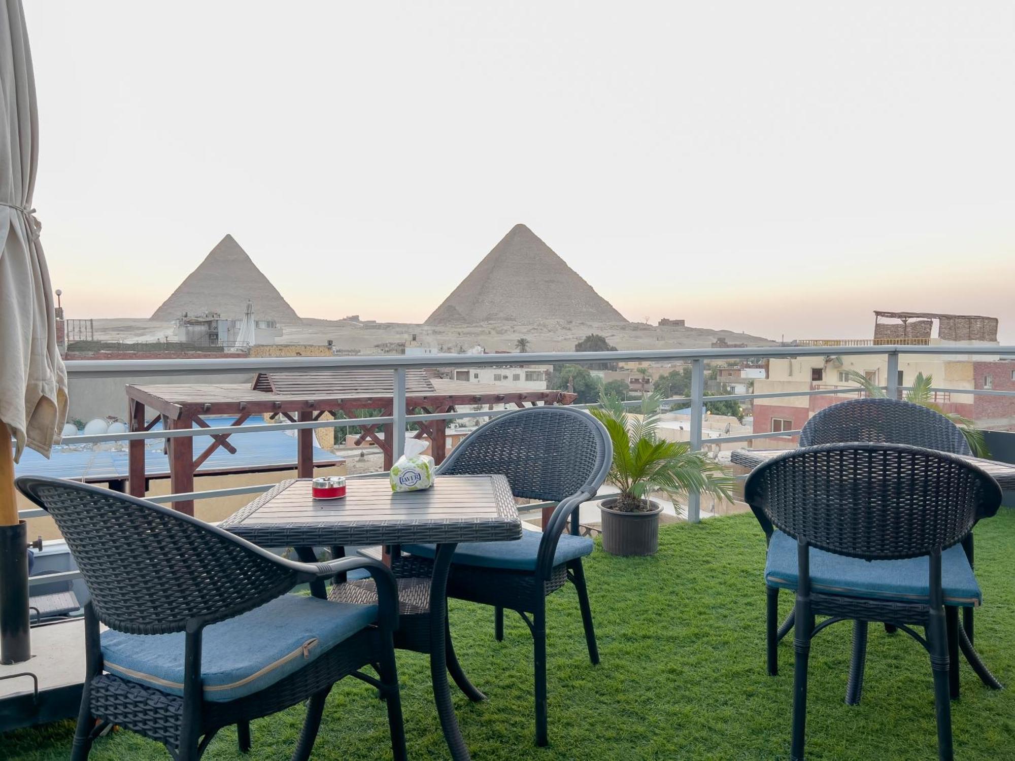 Pyramids Gate Hotel Kafret el-Gabal Buitenkant foto