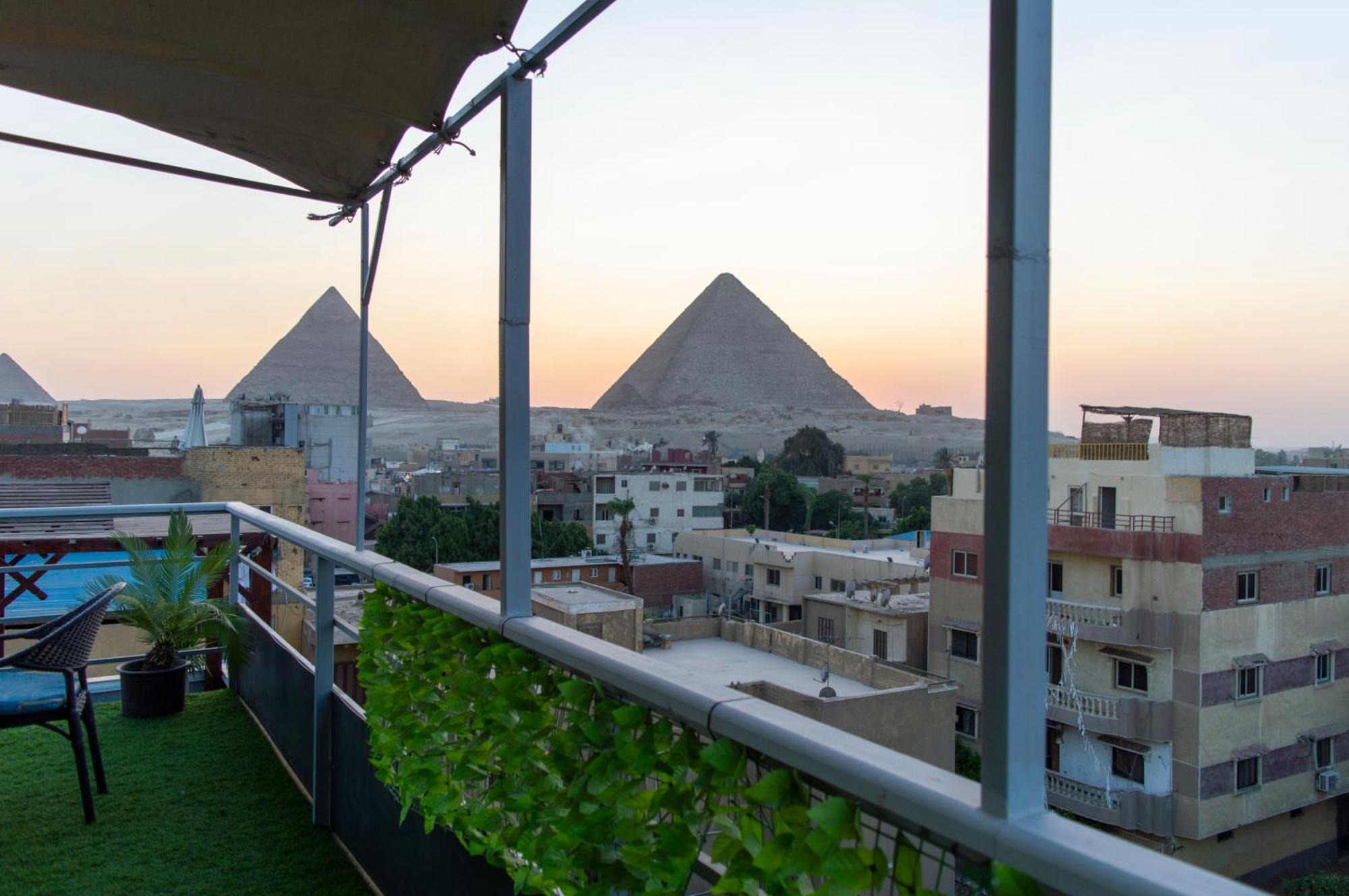 Pyramids Gate Hotel Kafret el-Gabal Buitenkant foto